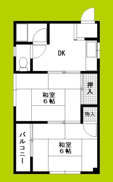 シャトルハリマ 間取り図