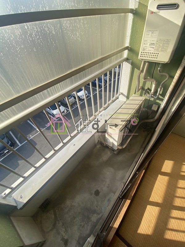 シャトルハリマ ベランダ