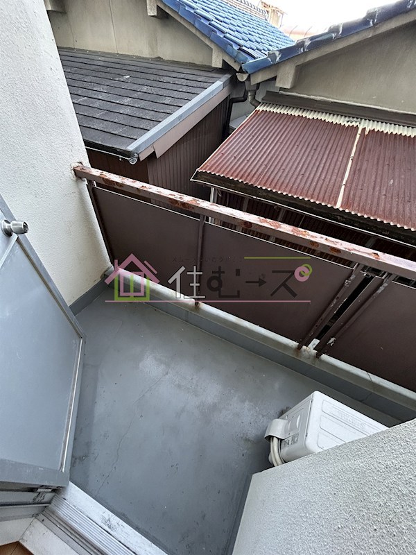 ビスタ桃谷 ベランダ