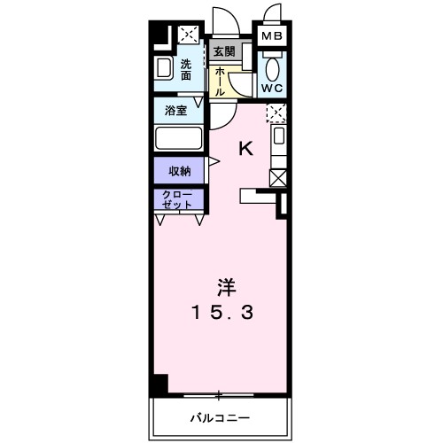 セレンディピティ　Ｏ・Ｖ 間取り