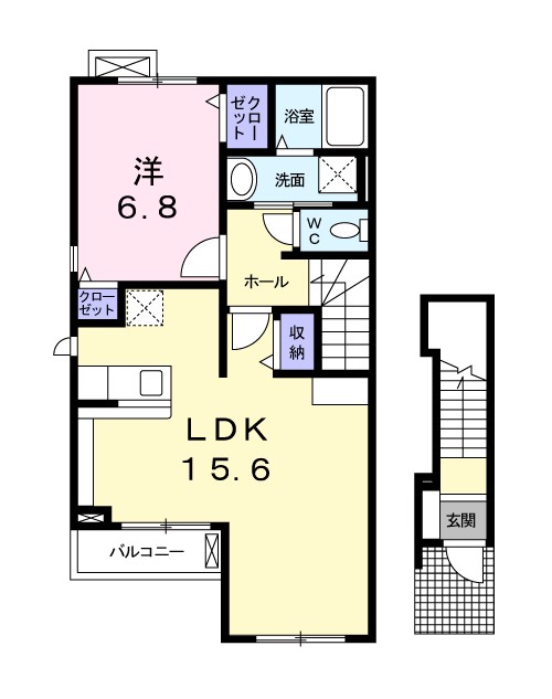 ヴィラ　クリアネス 間取り