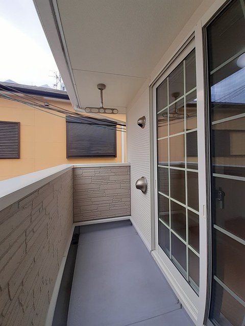 ヴィラ　クリアネス ベランダ