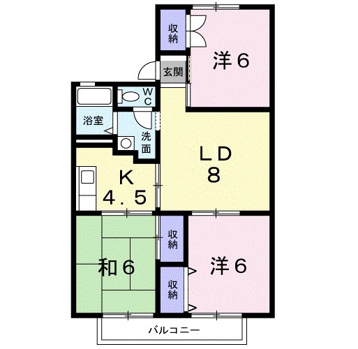 グランメ－ル　須田 間取り