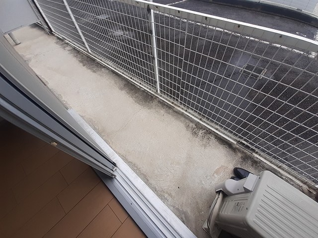 楠古谷マンション ベランダ
