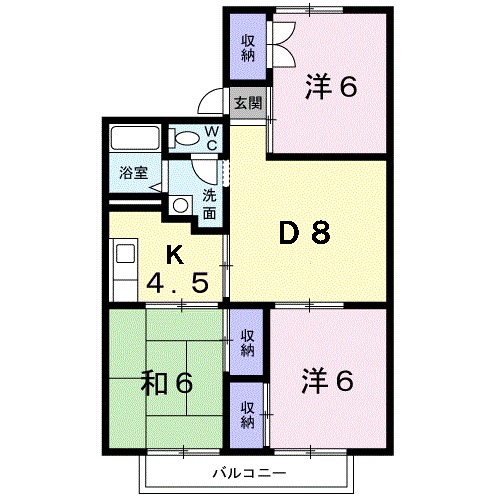 グランメ－ル　須田 間取り