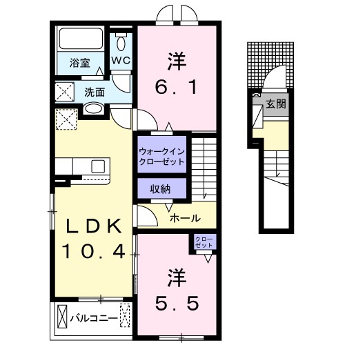 アドバンスⅠ 間取り
