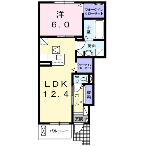ヴィアーレⅠ 間取り