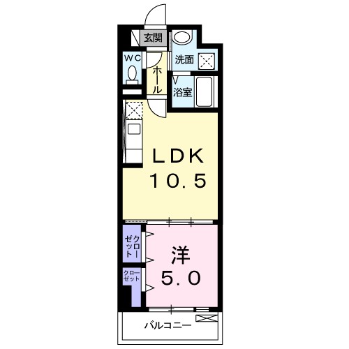 西田中ヒルズ 間取り