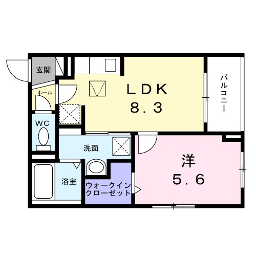 アンジュ　茨木 間取り