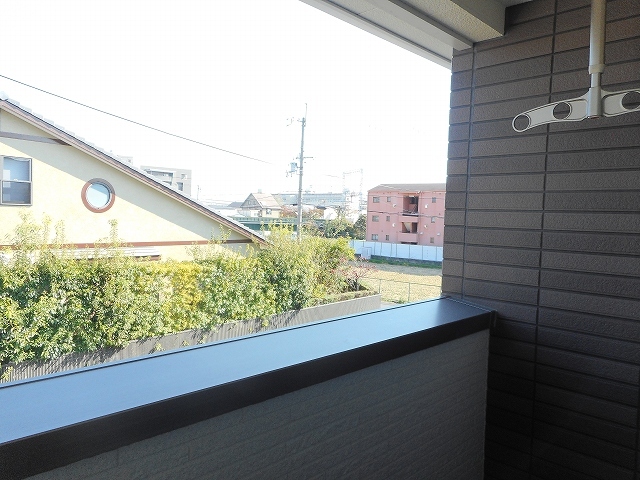 サンリット・ミナミイバラキ ベランダ