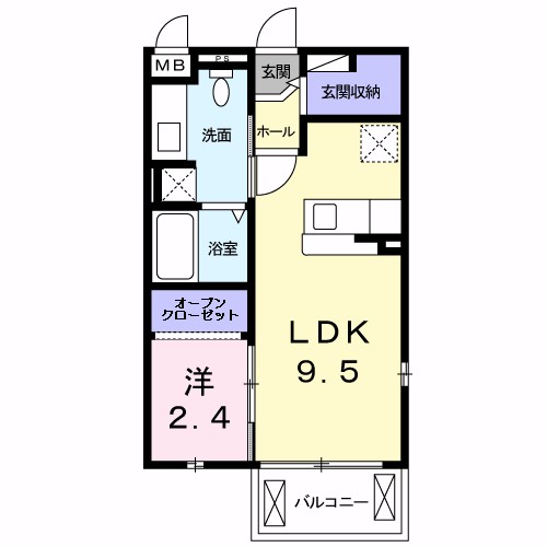 マーヴェラス　コート 間取り