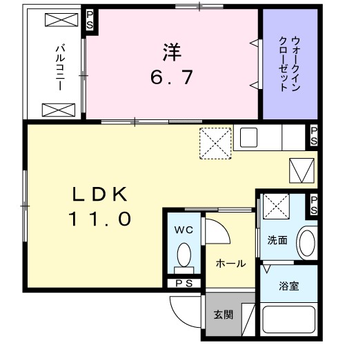 ロチェス　ドール 間取り