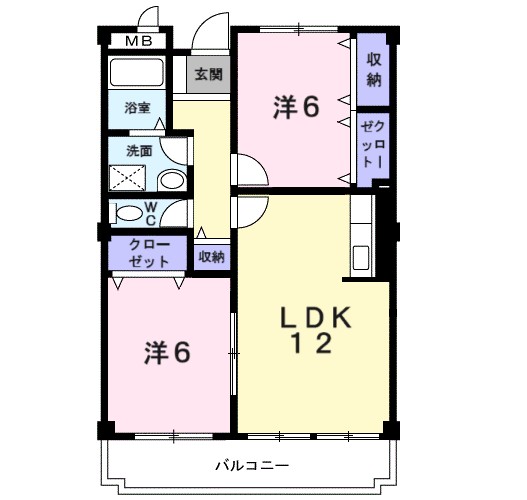 フリーダム中村 間取り