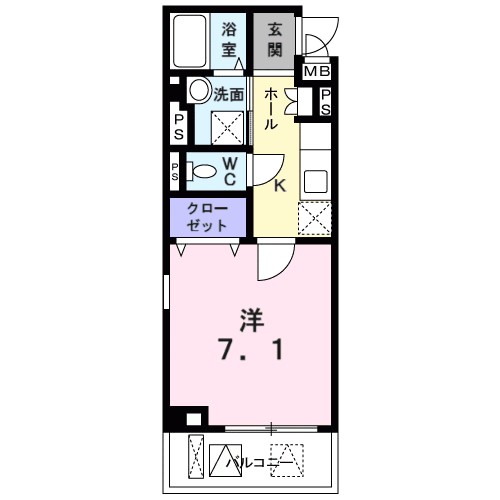 モンパルナス 間取り