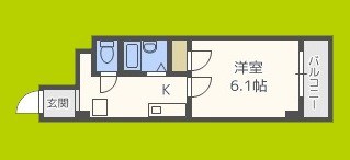 ドエル南堀江1番館 間取り