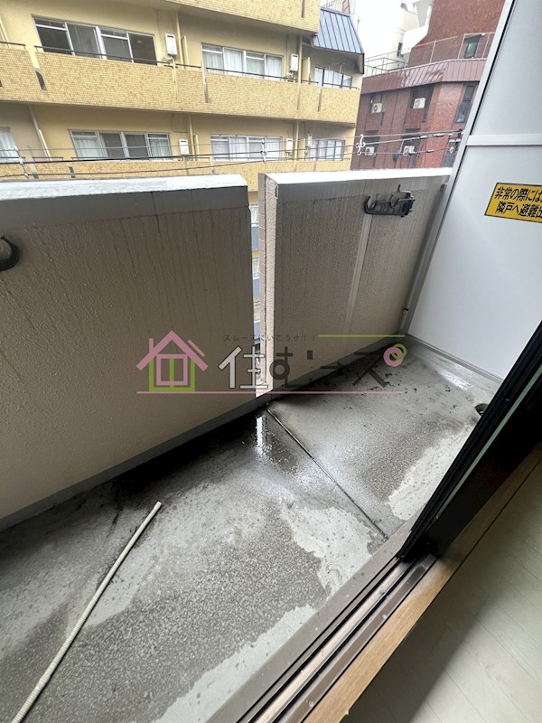 ドエル南堀江1番館 ベランダ