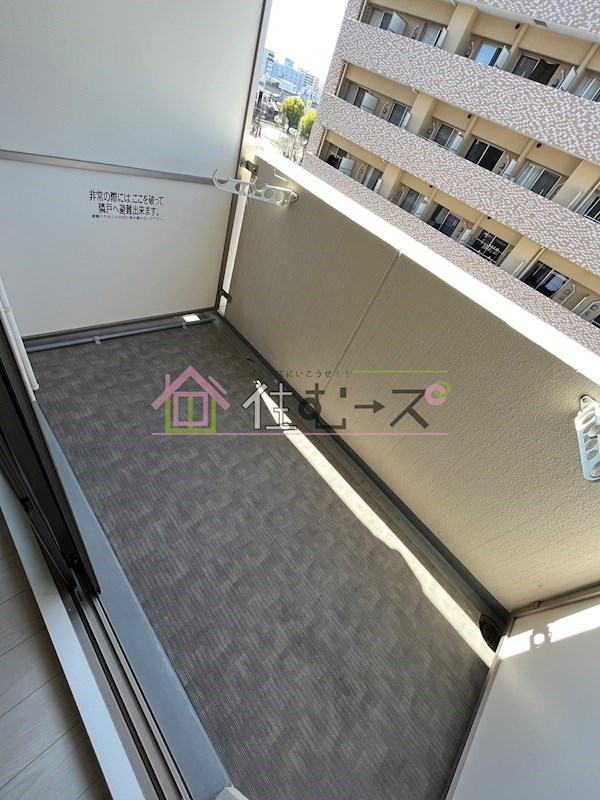 エステムコート難波サウスプレイスⅤエレージュ ベランダ