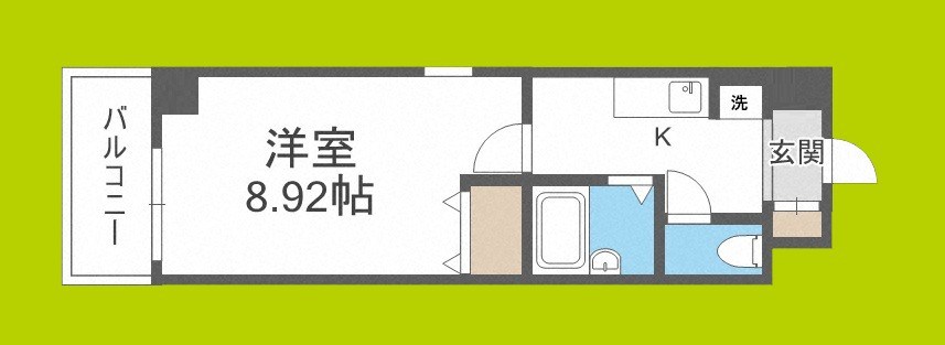 アルビオン新北野 間取り