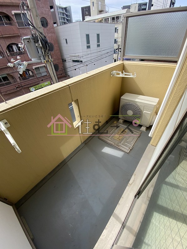 アルビオン新北野 ベランダ
