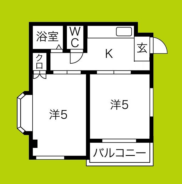 フレンドハイツ 間取り