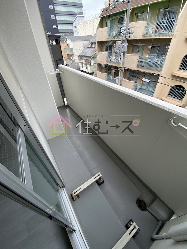 ユニテック十三 ベランダ