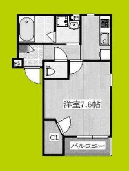 カサーディア加島Ⅰ 間取り