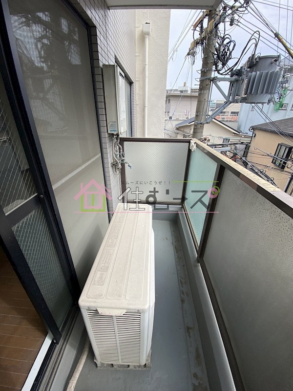 クローバーハイツマキノ ベランダ