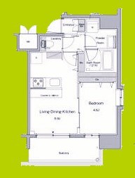 ルフォンプログレ南森町 間取り