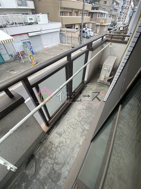 ユニオン新大阪 ベランダ