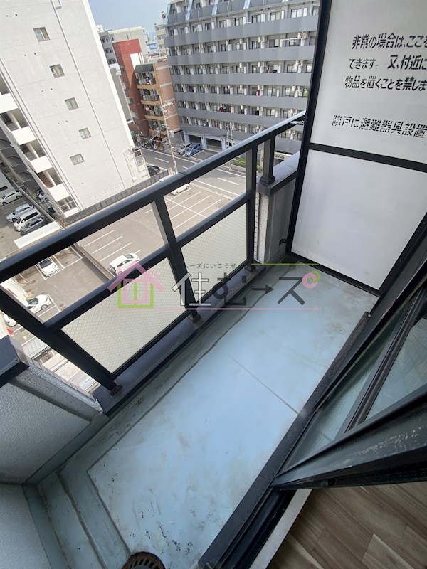 ソシオリバーハイツ ベランダ