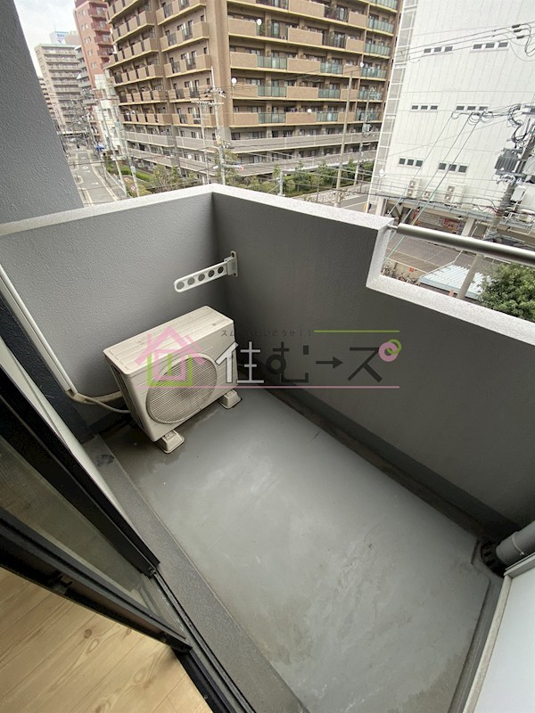 ハイフィールド ベランダ