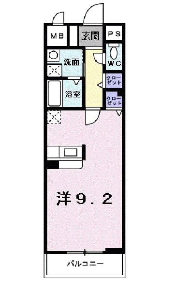 ジュネス里中 間取り