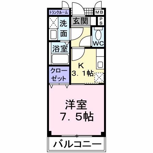 サングレイスⅡ 間取り