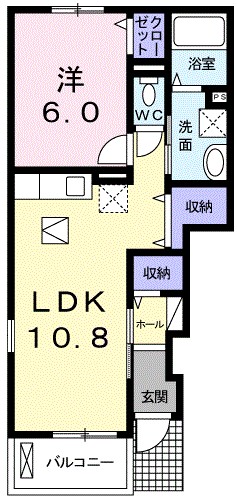フォルテ辻之 間取り
