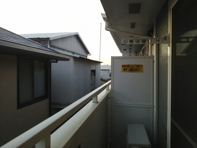 コスモアーク ベランダ