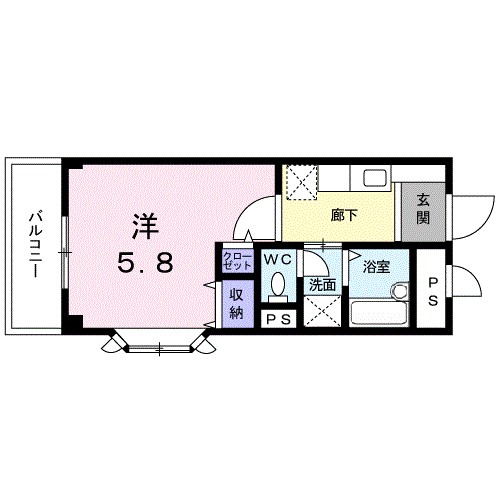 アミティエ石橋 間取り