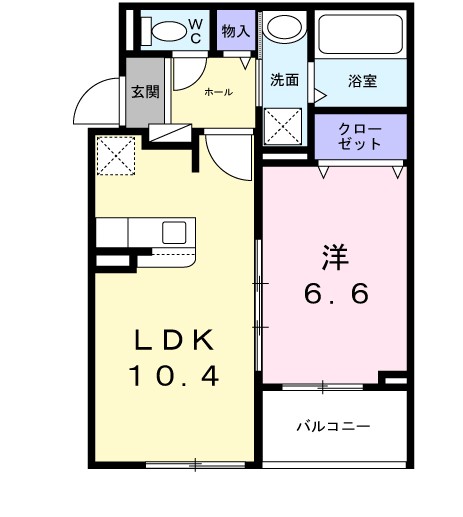 サンロイヤルⅠ 間取り