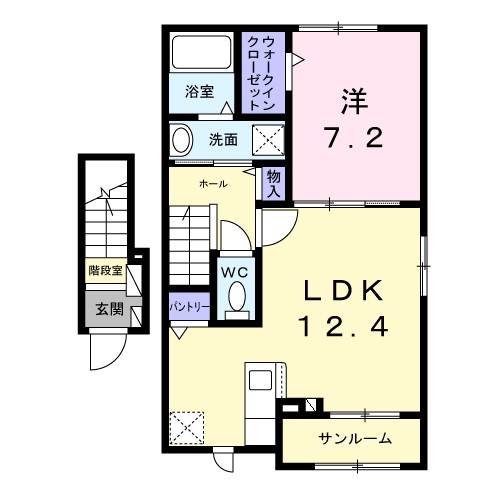 ルミナス光 間取り