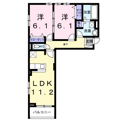 サンロイヤルⅡ 間取り