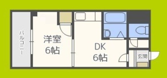 雅叙園ハイツ 間取り