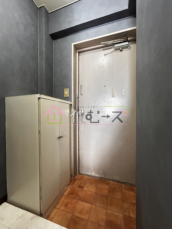 サンハイツ北館 玄関