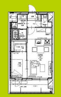 Alivis三国本町 間取り