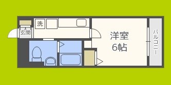 エグゼ難波南 間取り