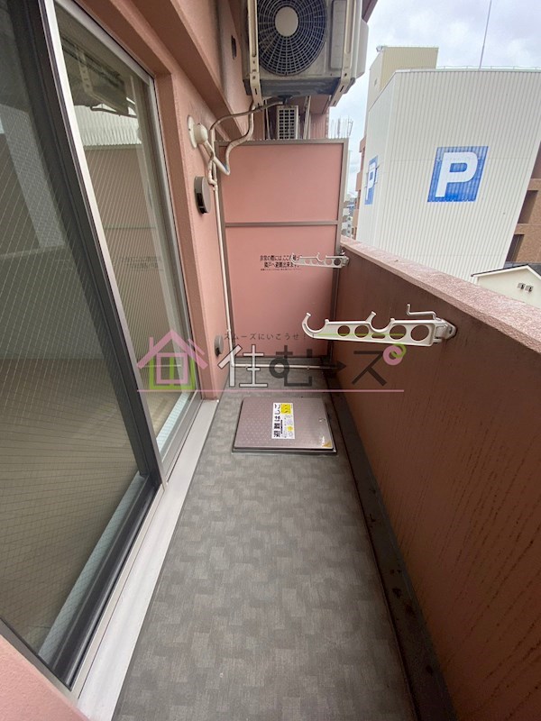 エグゼ難波南 ベランダ
