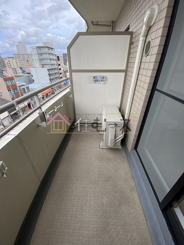 フィオーレ都島北 ベランダ