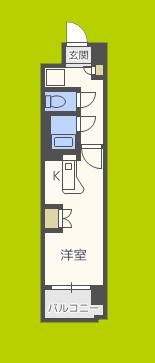 エスリード都島 間取り