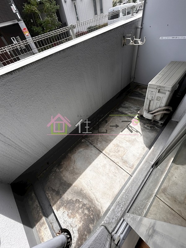 グランベイ豊新 ベランダ