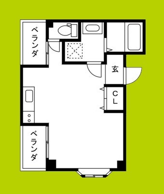 ツインハイツB 間取り