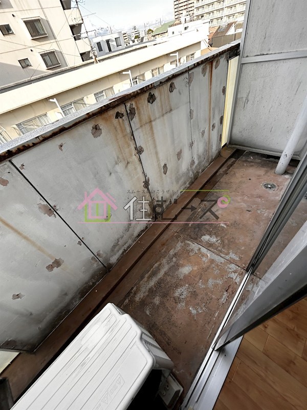 プレアール下新庄Ⅲ ベランダ