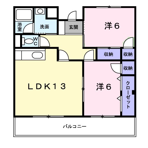 メゾン・ドゥ・スリジェ 間取り